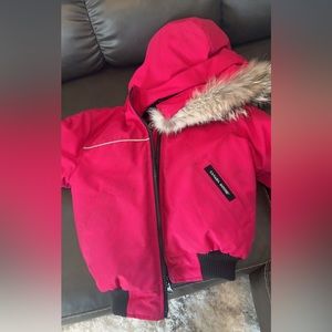 Kids Canada goose puffer
